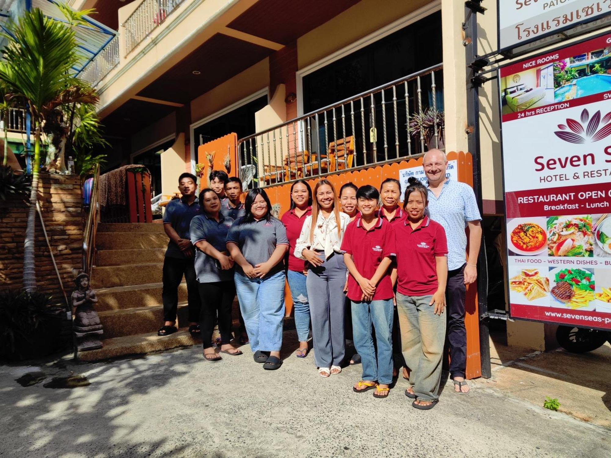 Seven Seas Hotel Patong Exterior photo